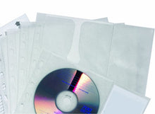 Load image into Gallery viewer, Durable CD/DVD Wallet/Pocket for CD Index A4 for 4 Disks (Pack of 5)
