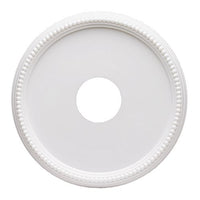 Westinghouse Lighting 7773300 15-3/4-Inch Round Beaded White Finish Ceiling Medallion