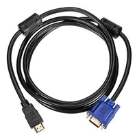 1.8M 1080P Male to VGA Female Video Converter Adapter Cable For HDTV DVD - Home Audio & Video HDMI & Video Accessories - 1 x HD Male to VGA Female Cable