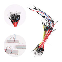 Load image into Gallery viewer, Dorhea 130pcs Solderless Flexible Breadboard Jumper Wires Cable Male to Male Compatible with Arduino Breadboard and Circuit Board (2 Pack)
