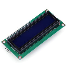 Load image into Gallery viewer, JANSANE 16x2 1602 LCD Display Screen Blue + IIC I2C Module Interface Adapter for Raspberry pi 2 Pack
