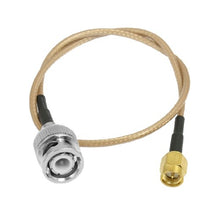 Load image into Gallery viewer, uxcell 13.4 Inch SMA Male to BNC Male Antenna Coax Pigtail Cable
