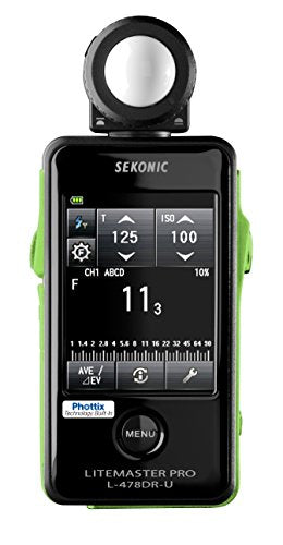 New Sekonic L-478DR-U-PX Lightmeter With Exclusive 3-Year Warranty