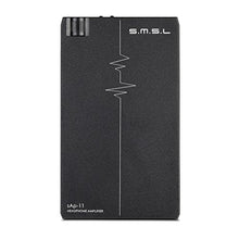 Load image into Gallery viewer, SMSL SAP-11 Portable Headphone Amplifier with 2.5 mm Balanced and 3.5 mm Unbalanced Headphone Output,HiFi Audio AMP for Earphone 2xTPA6120A2 Black
