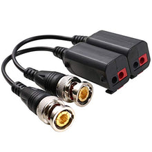 Load image into Gallery viewer, UHPPOTE HD TVI/CVI/AHD Video Ground Loop Isolator Balun Via Twisted Pairs for CCTV Camera
