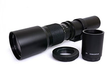 Load image into Gallery viewer, Opteka High Definition 500mm / 1000mm f/8 Preset Telephoto Lens for Nikon Digital &amp; Film SLR Cameras

