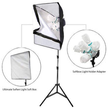 Load image into Gallery viewer, LimoStudio 2000 Watt Photo Video Studio Continuous Light Soft Box Kit
