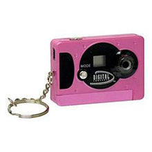 Load image into Gallery viewer, Pink Digital Camera on a Key Chain
