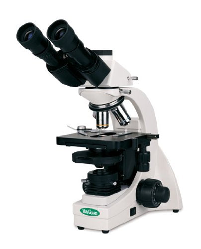 VanGuard 1320BR Siedentopf Binocular Compound Microscope, WF10x Eyepieces, 40x-1000x Magnification, Brightfield, Kohler, Halogen Illumination, Abbe Condenser, Iris Diaphragm with Blue Filter, Mechanic