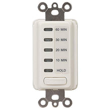 Load image into Gallery viewer, Intermatic EI210LA 10/20/30/60 Electronic in-Wall Countdown 1800-Watt Timer, Light Almond
