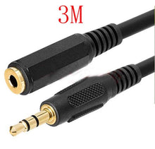Load image into Gallery viewer, yan 3M 10 Ft Stereo Headset Headphone Extention Audio Cable 3.5mm Male to Female
