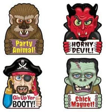 Load image into Gallery viewer, Funny Halloween Car Magnet Set

