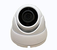 101AV Security Dome Camera 1080P 1920x1080 True Full-HD 4in1(TVI, AHD, CVI, CVBS) 3.6mm Fixed Lens 2.4 Megapixel STARVIS Image Sensor in/Outdoor Smart IR DWDR Surveillance Home Office (White)