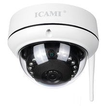 Load image into Gallery viewer, ICAMI HD Security Camera WiFi Dome IP Camera Wireless Home Surveuillance System Audio with Motion Detect (1080P)
