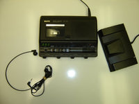 Sanyo TRC-6040 - Microcassette Transcriber - Black