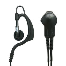 Load image into Gallery viewer, ARC G31007 Earhook Headset Earpiece Lapel Mic for HYT Hytera PD502, TC508, TC518 and Titan Radios
