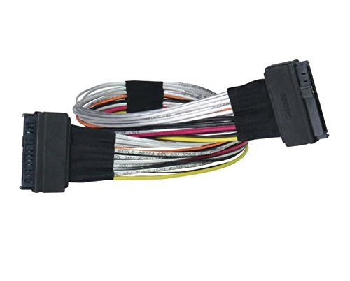 Micro SATA Cables U.2 SFF-8639 Female to U.2 SFF-8639 Female Cable