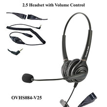 Load image into Gallery viewer, Ovis Link Call Center Headset For At&amp;T Phones | Dual Ear Headset With Noise Cancellation Microphone,

