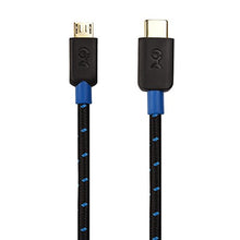 Load image into Gallery viewer, Cable Matters USB C to Micro USB Cable (Micro USB to USB-C Cable) with Braided Jacket 3.3 Feet in Black
