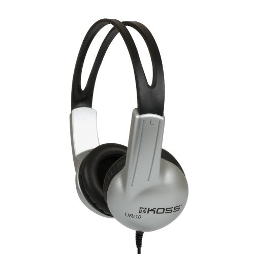 Koss UR10 On-Ear Headphones | Durable | All Ages | 3.5mm Plug