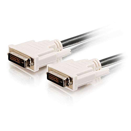 C2G 26911 DVI-D M/M Dual Link Digital Video Cable, Black (6.6 Feet, 2 Meters)