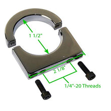 Load image into Gallery viewer, BILLET BRACKET, For 1-1/2&quot; Tube, Each, Dunebuggy &amp; Beetle
