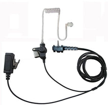 Load image into Gallery viewer, Two wire surveillance headset with push to talk for Vertex YEASUE VX160 VX180 VX210 VX351
