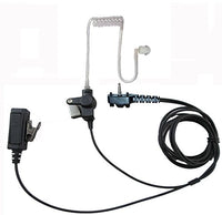 Two wire surveillance headset with push to talk for Vertex YEASUE VX160 VX180 VX210 VX351