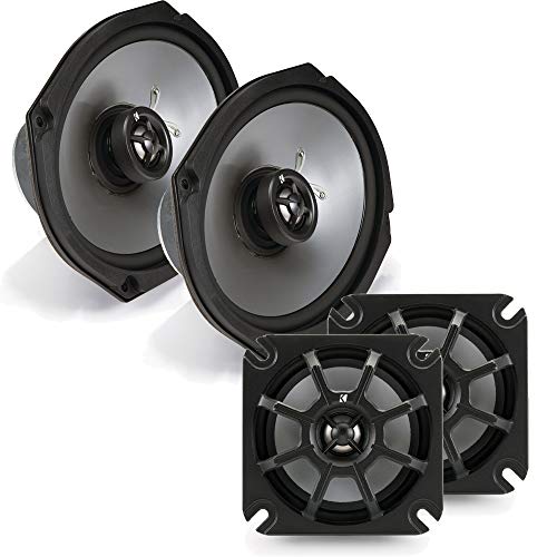 KICKER Motorcycle 4 Inch and 6x9 4-ohm Speaker Package