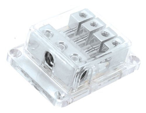 Install Bay ATCFH-10 - 3 In 4 Out ATC Nickel Plated Fuse Holder (10 Pack)