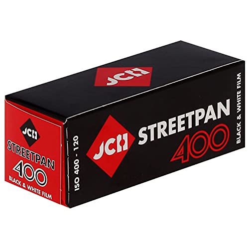 JCH Street Pan ISO 400 Black & White Film 120 Roll