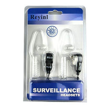 Load image into Gallery viewer, Reyinl RYL13 Two Way Radio Headset Noise Canceling Transparent Security Earpiece for Midland GMRS/FRS Radios with PTT/VOX  Pair
