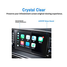 Load image into Gallery viewer, LFOTPP Navigation Screen Protector for 2019 Santa Fe 8 Inch, Clear Tempered Glass Car Display Touch Infotainment Screen Scratch-Resistant Extreme Clarity
