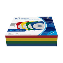 Load image into Gallery viewer, MediaRange BOX67 CD Paper Wrappers (100) Coloured with Window
