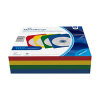 MediaRange BOX67 CD Paper Wrappers (100) Coloured with Window