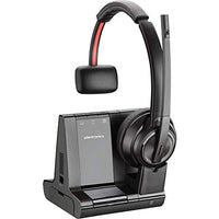 Plantronics Savi 8200 Series Wireless Dect Headset System, Black