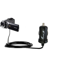 Load image into Gallery viewer, Mini 10W Car / Auto DC Charger designed for the Samsung HMX-F90 / HMX-F91 with Gomadic Brand Power Sleep technology - Designed to last with TipExchange Technology
