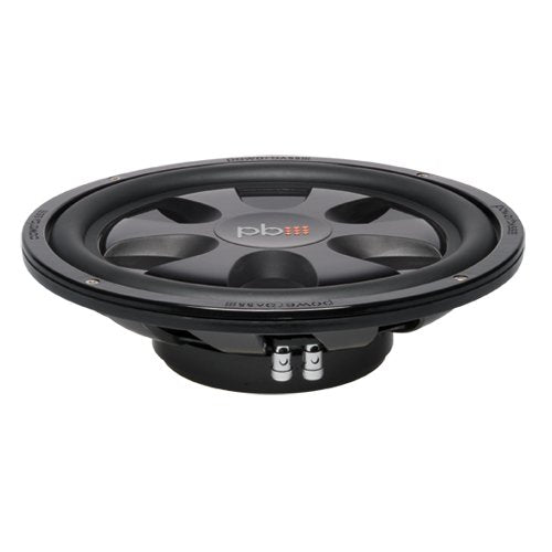 Powerbass S12T 12-Inch Single 4 Ohm Thin Subwoofer