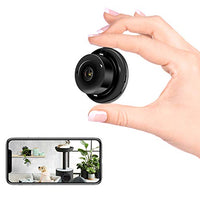 Veroyi Mini IP Camera WiFi Home Security Surveillance Nanny Camcorder with 2 Way Audio Motion Detection Night Vision