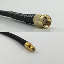 Load image into Gallery viewer, 12 inch RG188 RP-SMA MALE to SMC MALE Pigtail Jumper RF coaxial cable 50ohm Quick USA Shipping

