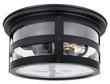 Load image into Gallery viewer, SYLVANIA Vintage Cambridge Triple Ring Drum Light Fixture with 2 A19 Dimmable LED Light Bulbs Included, 1600 Lumens (60125)
