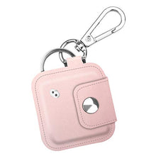 Load image into Gallery viewer, Fintie Case forTile Mate (2022/2020/2018/2016)/Tile Pro (2020/2018)/Tile Sport/Tile Style/Cube Pro Key Finder, Vegan Leather Protective Cover with Keychain, Rose Gold
