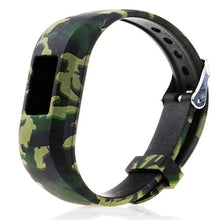 Load image into Gallery viewer, RuenTech Replacement Bands for Garmin Vivofit jr.2,Adjustable Wristbands with Secure Watch-Style Clasp Strap Compatible with Garmin Vivofit jr 2 and Vivofit jr(for Kids) (Army)

