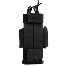 Load image into Gallery viewer, Viperade Versatile Radio Holder Case Interphone Pouch, Adjustable Storage Tools Pouch, Multi-Functional Tactical Molle Two Way Radio Holster, Walkie Talkie Heavy Duty Holder Case
