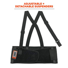 Load image into Gallery viewer, Ergodyne ProFlex 1650 Back Support Belt, 7.5&quot; Elastic, Adjustable, Removeable Straps, 2XL
