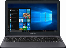 Load image into Gallery viewer, Asus Vivobook E203MA Thin and Lightweight 11.6 HD Laptop, Intel Celeron N4000 Processor, 4GB RAM, 64GB eMMC Storage, 802.11AC Wi-Fi, HDMI, USB-C, Win 10
