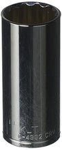 Load image into Gallery viewer, K-T Industries 0-4332 1/2&quot; Drive x 1&quot; 12-Point Deep Socket
