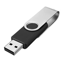 Load image into Gallery viewer, Lot/Bulk 10X USB Memory Swivel Flash Drive Storage Stick Thumb Pen U Disk Black (8MB (not GB))
