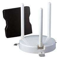 Winegard WF-3000 White ConnecT WF1 WiFi Extender (Secure RV Internet, 3x High Performance Antennas, RV WiFi Booster (White Outdoor Unit))