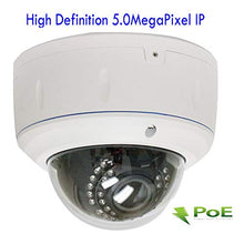 Load image into Gallery viewer, Amview 4Channel 4K H.265 NVR 2592x1920P 5MP 2.8-12mm Varifocal Zoom Lens PoE IP 2pcs Dome/Bullet Security Camera System
